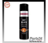Simoniz Black Paint Spray 500ml Very High Temperature Oil & Petrol Resistant