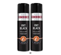 Simoniz Black VHT Spray Paint 2x 500ml