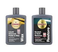 Simoniz Car Wax & Polish, Dual Action Scratch & Swirl Remover, Ultra-Deep Gloss Shine, 9.5 oz