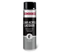 Simoniz Clear Lacquer Spray 500ml Aerosol Smooth High Gloss Shine Finish