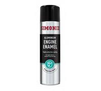 Holts Simoniz engine enamel in matt aluminium, 500ml can, Aluminum