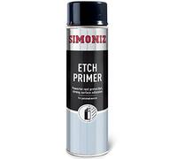 Simoniz Etch Primer Spray Paint, Car Primer Spray Paint For Polished Metal Surfaces, Perfect Pre-Treatment For Colour Coats, Smooth Spray Primer With Rust Protection, Primer, 500ml