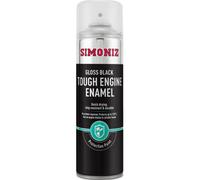 Simoniz Gloss Black Engine Enamel 500Ml Simvht32D