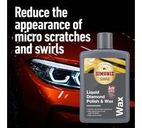 Simoniz Liquid Diamond Polish & Wax, Car Wax & Polish,
