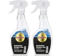 Simoniz, QuickShine Detailer Wax Quick Showroom Shine in A Fraction of the Time, 500ml (Pack of 2)