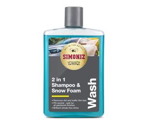 Simoniz SAPP0170A 2 in 1 Car Shampoo and Snow Foam, Blue