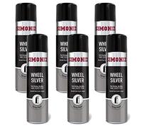SIMONIZ Spray Paint Aerosol 500ml CAN 5 Wheel Silver x6