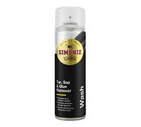 Simoniz Tar, Sap & Glue Remover, Powerful & Fast-Acting Car Cleaner, Essential Car-Cleaning Products To Remove Stubborn Sticky Deposits, Effortless Cleaning, Sap Remover Safe For All Paintwork, 300ml