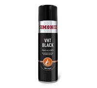 Simoniz VHT Black Exhaust Paint Spray 800°C High Temperature Matt Black Aerosol for Exhausts, Manifolds & High-Heat Metal Surfaces (Packing may vary)