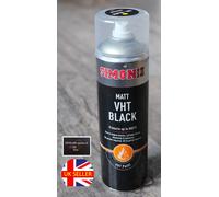 SIMONIZ VHT MATT BLACK AEROSOL SPRAY PAINT EXHAUSTS CYLINDERS BBQ ENGINE PAINT