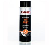 Simoniz VHT Matt Black Paint Very High Temperature Car Spray Aerosol Can 500ml