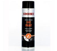 Simoniz Vht Matt Black Paint Very High Temperature Car Spray Can 500Ml