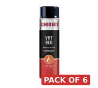 Simoniz VHT Paint - 500ml Red - High Temperature Protection
