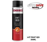 Simoniz - VHT Red Paint | 500ml |Acrylic Spray Paint |Durable Coating