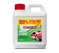 Simoniz Wash & Wax 1 L - Triple-Action Car Shampoo & Wax - Cleans, Shines & Protects Paintwork - Up to 66 Washes