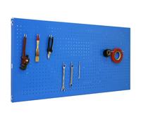 Simonrack 8435104918432 900 x 600 x 35 mm Perforated Shelf Screwed into Wall - Blue