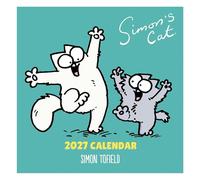 Simon's Cat 2027 Square Calendar