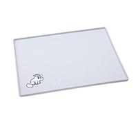 Karlie Simon's Cat Bowl Mat Gray 40X30Cm For Cats Silicone Protective Mat