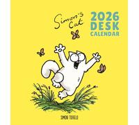Simons Cat Easel Desk Calendar 2026