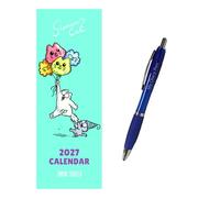 Simons Cat Slim Calendar 2027 + EXCLUSIVE LIMITED EDITION PEN