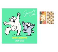 Simons Cat Wall Calendar 2027 + FSC ECO-FRIENDLY DIARY