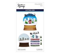 Simon's Snow Globe Etched Dies from the Simon's Snow Globes Collection by Simon Hurley