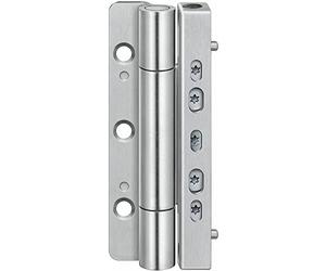 Simonswerk 5 190911 0 04003 RB-5020 Front Comfortable 3D Hinge for Plastic House Doors, Stainless Steel, Silver, Edelstahl matt