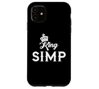 Simp King - Sarcastic Egamer & Egirl Internet Meme Nation Case for iPhone 11