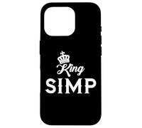 Simp King - Sarcastic Egamer & Egirl Internet Meme Nation Case for iPhone 16 Pro