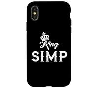 Simp King - Sarcastic Egamer & Egirl Internet Meme Nation Case for iPhone X/XS