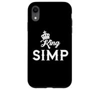 Simp King - Sarcastic Egamer & Egirl Internet Meme Nation Case for iPhone XR