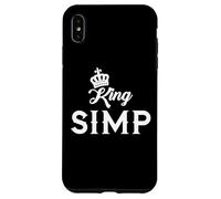 Simp King - Sarcastic Egamer & Egirl Internet Meme Nation Case for iPhone XS Max