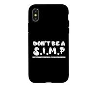 Simp Sarcastic Egamer & Egirl Internet Meme Nation Announce Case for iPhone X/XS