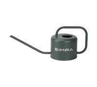 simpa 1.1 Litre Colour Metal Watering Can with Long Spout in Green simpa Green