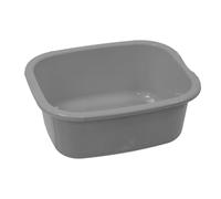 simpa 11L Multi-Purpose Silver Plastic Rectangular Household Cleaning Bowl for Washing Up, Window Cleaning, Car Valeting and Multi Room Spot Cleaning Tasks.