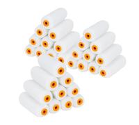 simpa 30 Piece 4" (100mm) High Density Foam Mini Paint Rollers Refills for Gloss and Satin Paints on Smooth Surfaces.