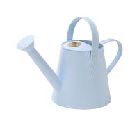 Simpa 3L 3 Litre Colour Metal Watering Can with Watering Rose - Matt Light Blue