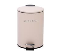 simpa 3L Slim Soft-Closing Pedal Dustbin in Cream simpa Cream