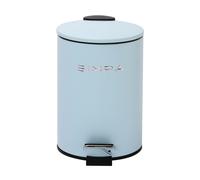 simpa 3L Slim Soft-Closing Pedal Dustbin in Light Blue simpa Light Blue