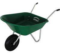 Simpa 85L Plastic Tray Wheelbarrow With Pnuematic Tyre.