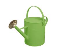 simpa 9 Litre Colour Metal Watering Can with Brass Rose in Lime simpa Lime