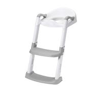 simpa Adjustable Toddler Toilet Ladder Seat - Adjustable Potty-Training Seat, Soft Cushion Seat and Anti-Slip Steps Design - Easy to Install Portable Children Potty Training Chair
