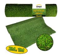 Simpa Artificial Grass Roll - 2M X 1M / 6.6Ft X 3.3Ft
