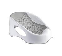 simpa Baby Soft Touch Bath Support - Ergonomic Design, Safe, Comfortable, Non-Slip Newborn Baby Bathing Assist Aid - Grey