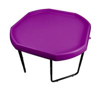 simpa Children's Medium 70cm Plastic Sand & Water Pit Toys Mixing Play Tray PURPLE with Height Adjustable Stand.
