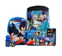 Simpa Dragonball Z 7Pc Back To School Bundle With 3D Insulated Lunch Bag.