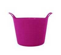 simpa Durable Plastic MultiPurpose Flexi Tub 42L in Pink simpa Pink
