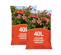 simpa Essential Nutrients Organic Farmyard Manure - 80L in Dark Brown simpa Dark Brown