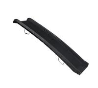 simpa Folding Lightweight Black Plastic Portable Dog Pet Ramp with Anti-Slip Textured Safety Surface.