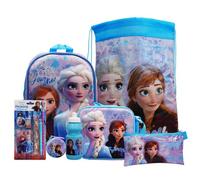 Simpa Frozen 7Pc Back To School Bundle With 3D Insulated Lunch Bag.